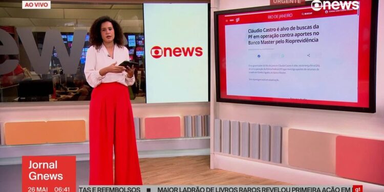Cláudio Castro é alvo de buscas da PF em operação contra aportes no Banco Master pelo Rioprevidência