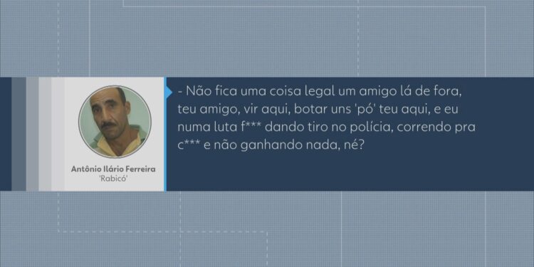 Áudio atribuído a Rabicó aponta negociação por ponto de venda de drogas: 'E eu numa luta f* dando tiro no polícia e não ganhando nada'
